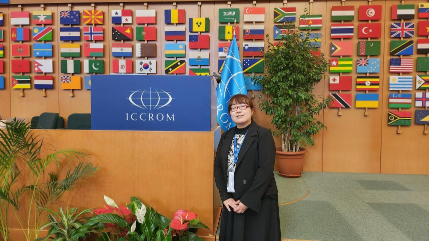 Congratulations to the newly elected ICCROM Council member, Dr. SHIN Ji-young