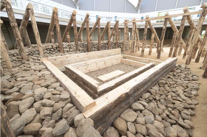 Jjoksaem Tomb No. 44 Construction Experiment at APEC 2025 Gyeongju