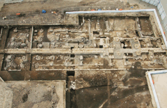 Details of the western section of the palace burial site image