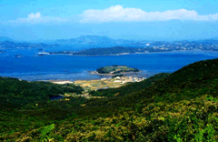 View of Jangdo Island from inland image