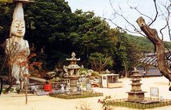 Stone Lantern and Other Stone Structures at the Gwanchoksa Temple image