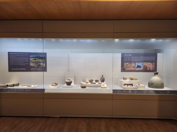 신라사찰 출토유물 이물질 제거