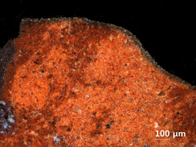 익산 제석사지 벽체 단면