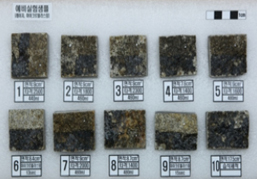 표면오염물 현미경 조사