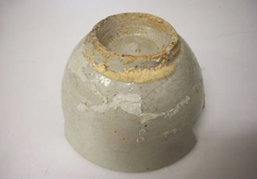 부재 균열 부분 클램프로 고정함