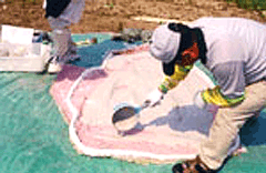 Filling of cast