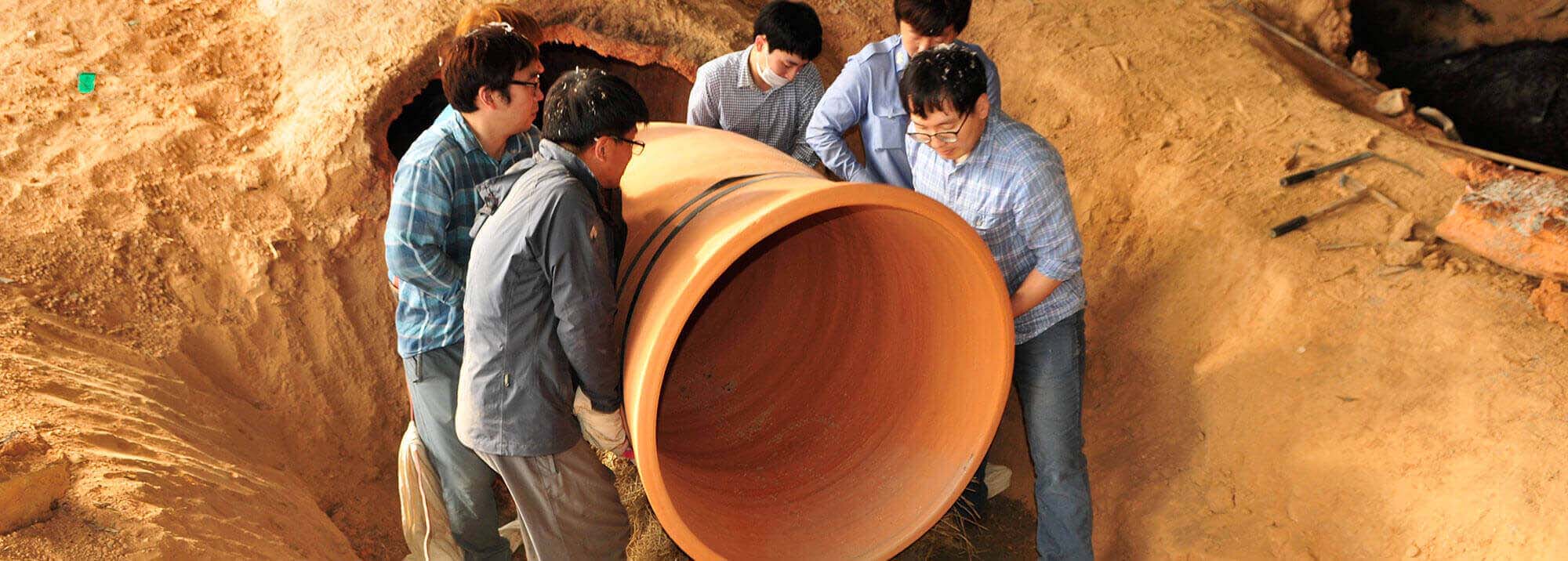 대형옹관 복원실험