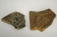 Roof tiles excavated at Naksansa Temple image