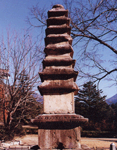 Square nine-story stone pagoda of Bohyeonsa Temple, Gaeseong, North Korea image