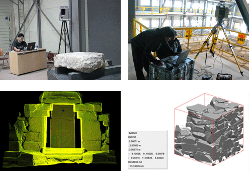 Disassembled stonework image